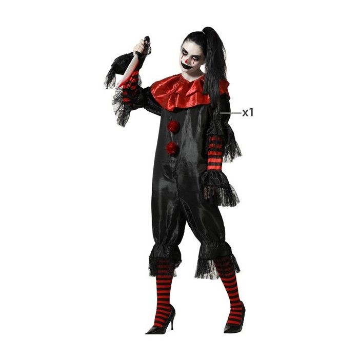 Déguisement Femme Clown Noir