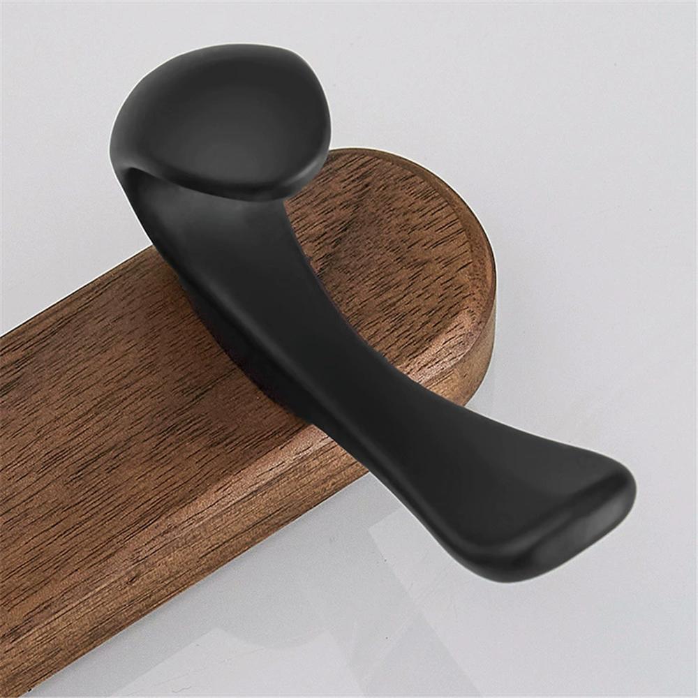 Robe Hook,Clothes Hook,Kitchen Hooks, Wood and Aluminum Towel Hanger Wall Mounted Towel Hooks kitchen hooks bathroom accessories