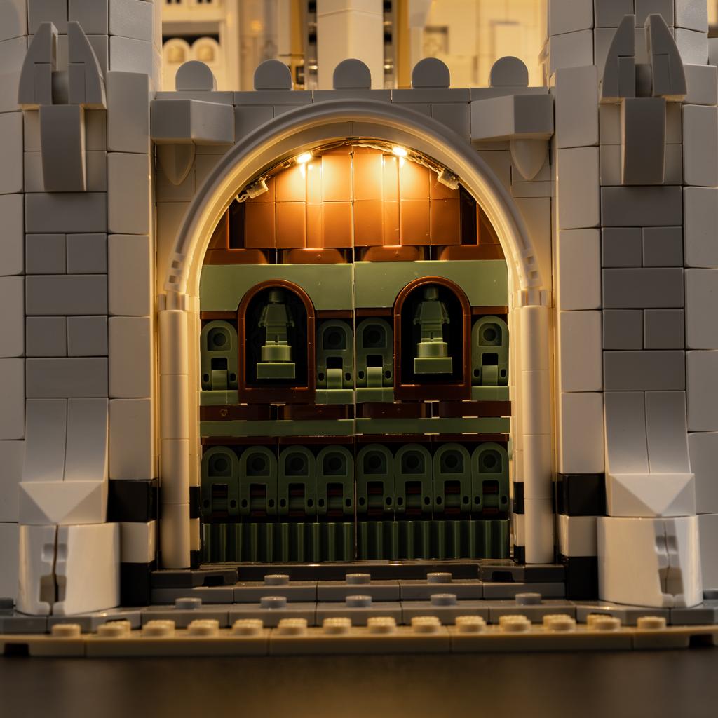 DIY LED Lighting Kit For Lego 11377 The Lord of the Rings: Minas Tirith™ Light Kit Building Block Toy Decoration Adjustable Lighting Accessories