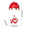 Christmas Parachute Flying Toys Snowmen In Parachute Decoration Christmas Tree Decoration Toys Parachute Santa Claus Ornament