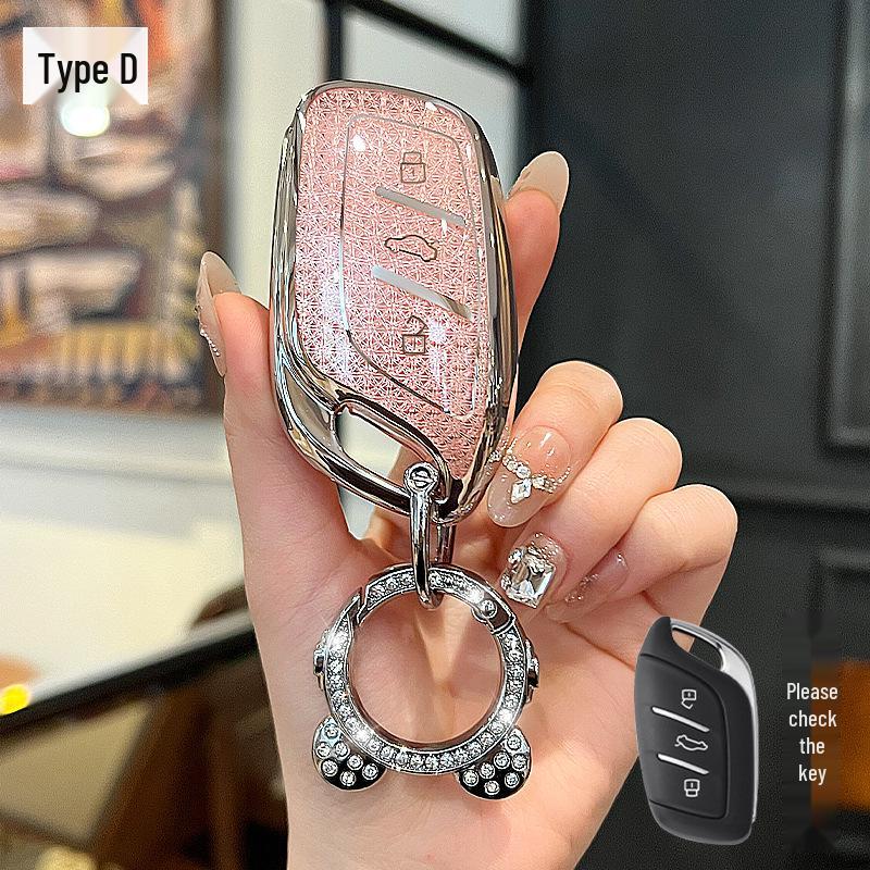 Roewe Car Key Cover for RX5/350/360/W5/Ei6/RX8/HS Models