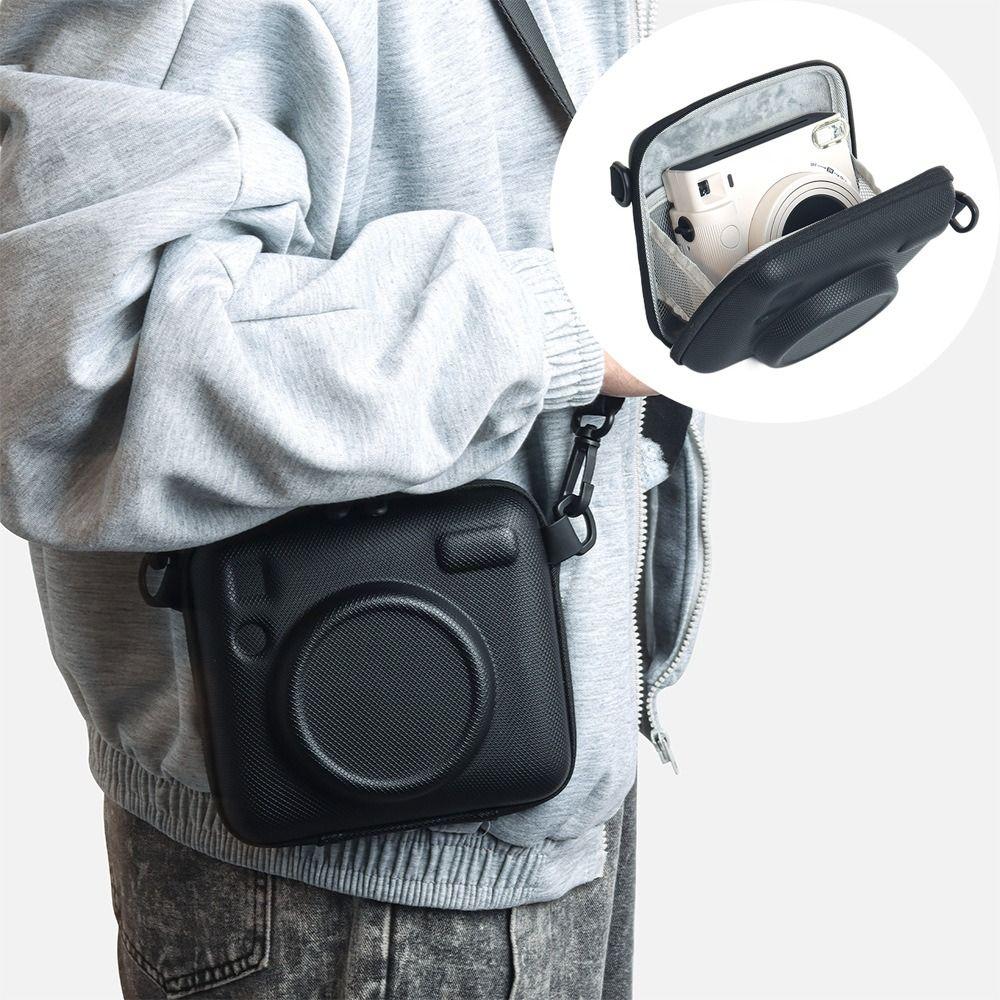 with Shoulder Strap Carrying Case Hard Shell Storage Bag for Fujifilm Instax WIDE EVO/SQ Travel