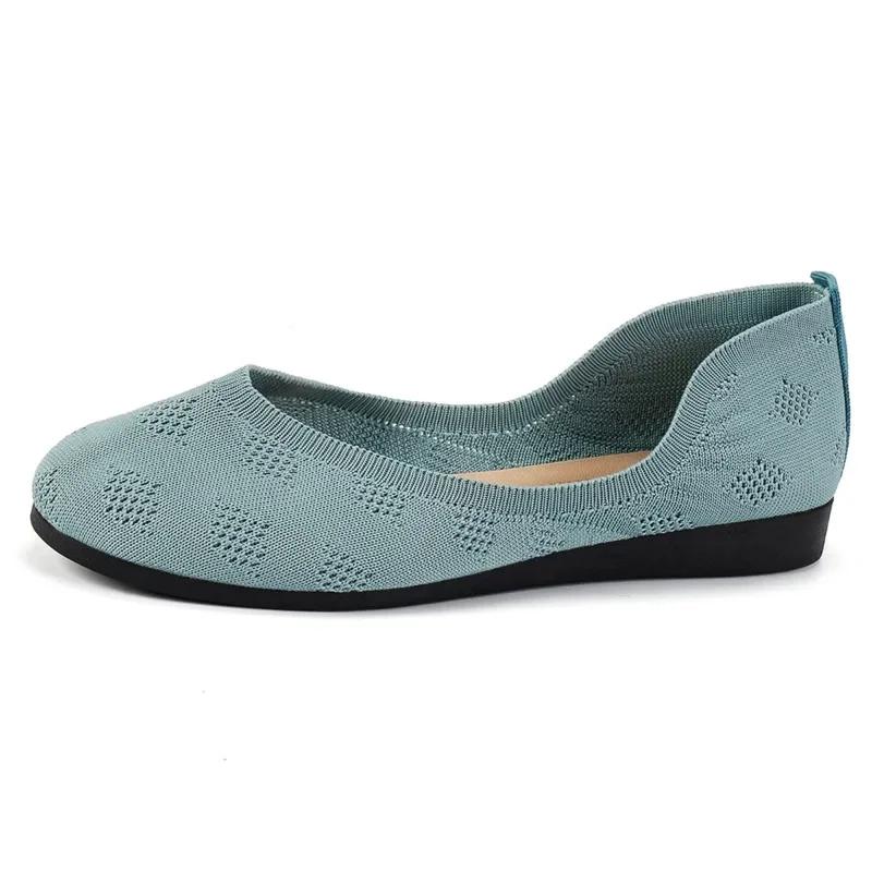 Fashion 2025 Spring Summer Autumn New European and American Large Round Toe Flat Sole Single Shoes Women's Shallow Mouth Casual Shoes