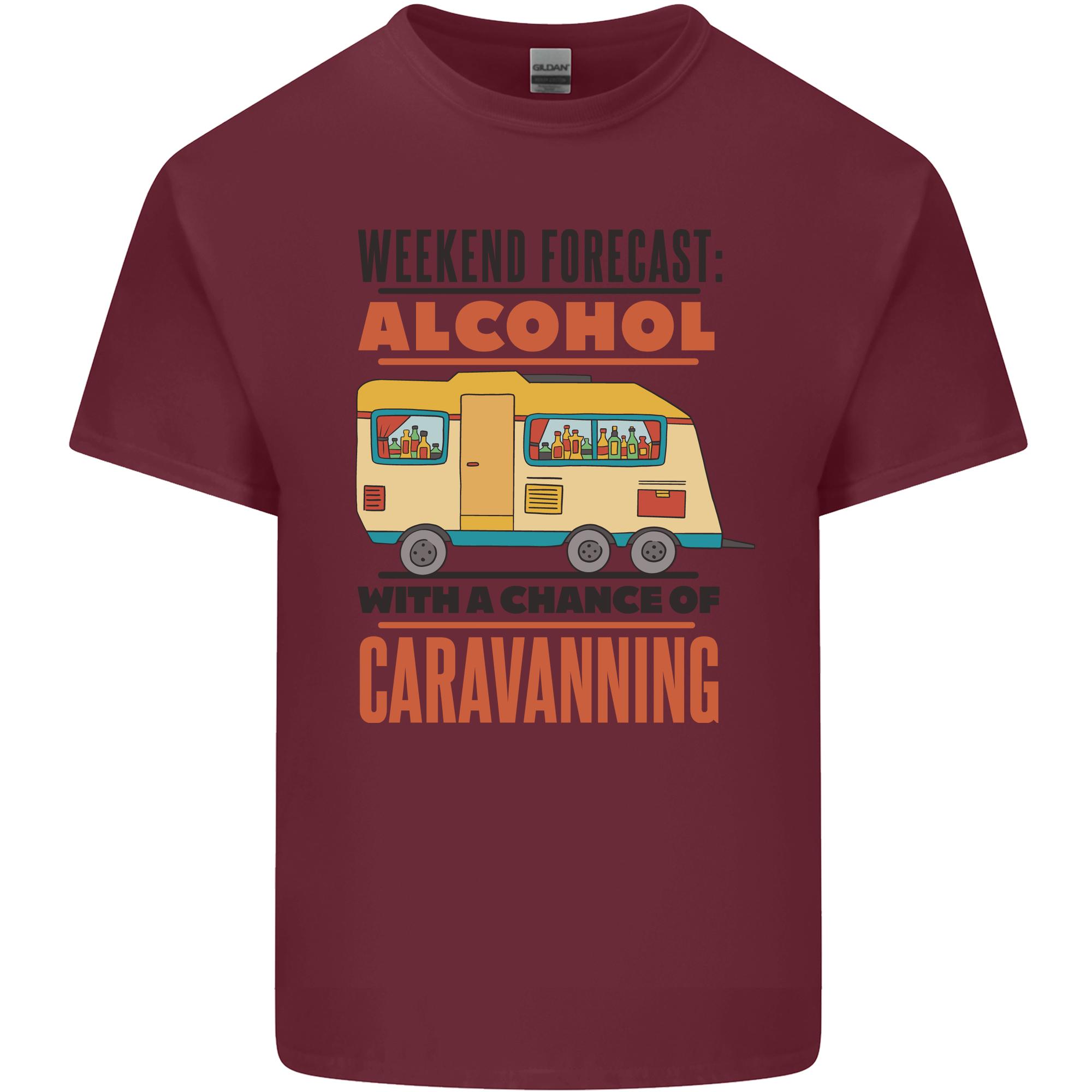 Funny Alcohol Caravanning Caravan Beer Unisexs Light Cotton TShirt S