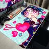 Comic Couple Cute Anime A-alien Stage Pattern Mouse Pads Anti-slip Locking Edge Thickened Desktop Mats Large Comfort Gaming Rugs