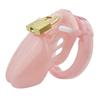 Mini Locky Chastity Cage 6 X 3.2cm Pink - CockLock - Chastity Cages