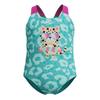 Girls Printed One Piece Swimsuit