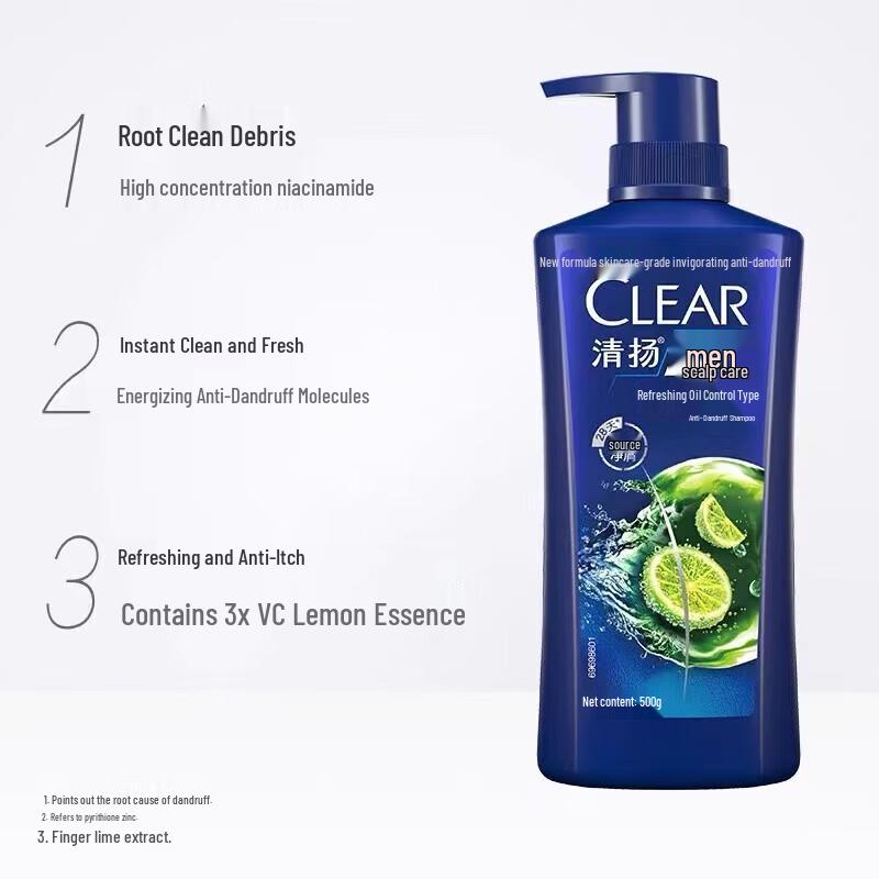 

CLEAR Men s Active Sport Mint Anti-Dandruff Shampoo