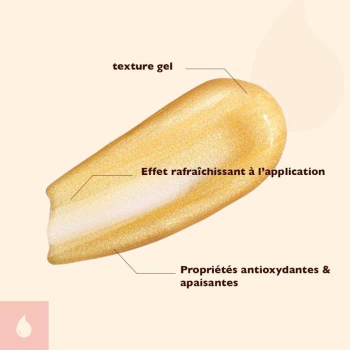 Masque Visage Imprégné D'or 24K