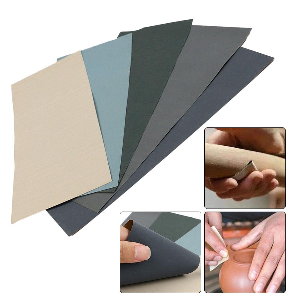 5pcs Sandpaper Sanding Paper Water/Dry Abrasive SandPapers For Wood Metal Polishing Abrasive Tools 2000 2500 3000 5000 7000 Grit