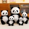 Adorable Panda Plush Toy Cuddly Stuffed Animal Pillow Soft Short Plush Pp Cotton