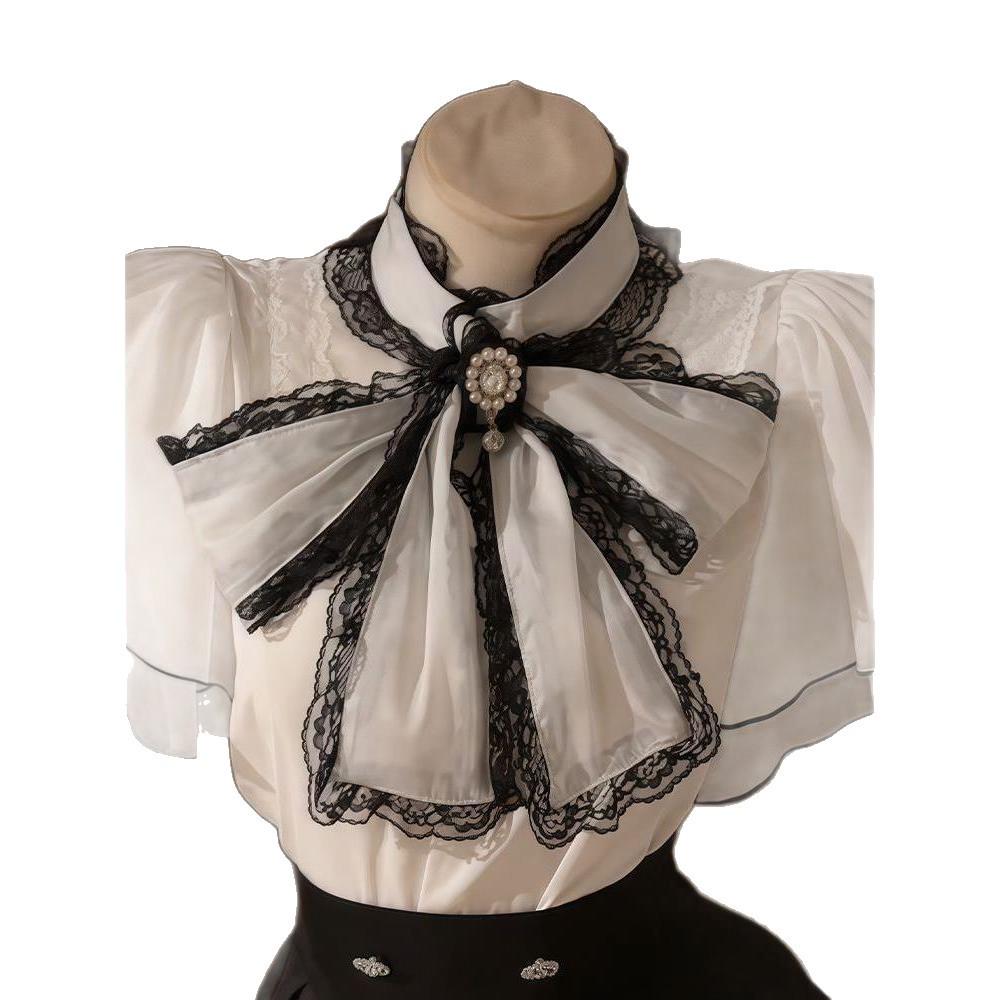 Completo due pezzi: Top in chiffon giapponese con maniche a tromba e gonna estiva attillata