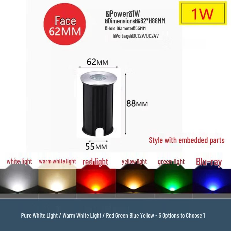 Mini LED Outdoor Waterproof In-Ground Light