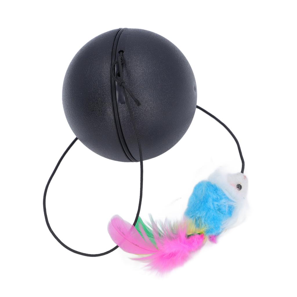 Interaktives Katzenspielzeug Automatischer intelligenter Rollball Langeweile lindern Bissfestigkeit Selbst