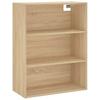 Highboard Sonoma Oak 69.5 x 34 x 180 cm Particleboard