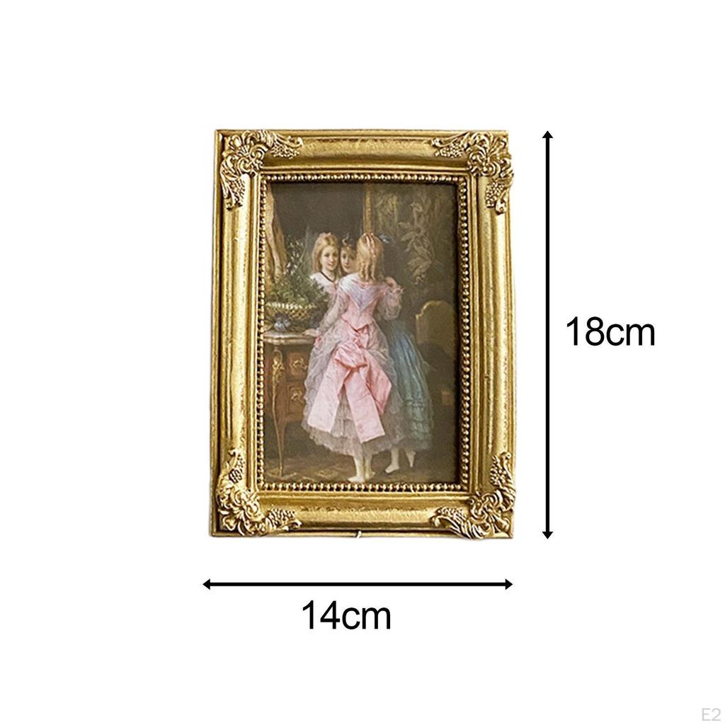 Elegant Resin Picture Frame for Tabletop or Wall Display - Showcase Your Memories in Style
