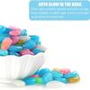 100pcs Luminous Stones Glow In The Dark Pebbles Stones Fluorescent Rocks for Fish Tank Aquarium Aquatic Landscape Home Decor