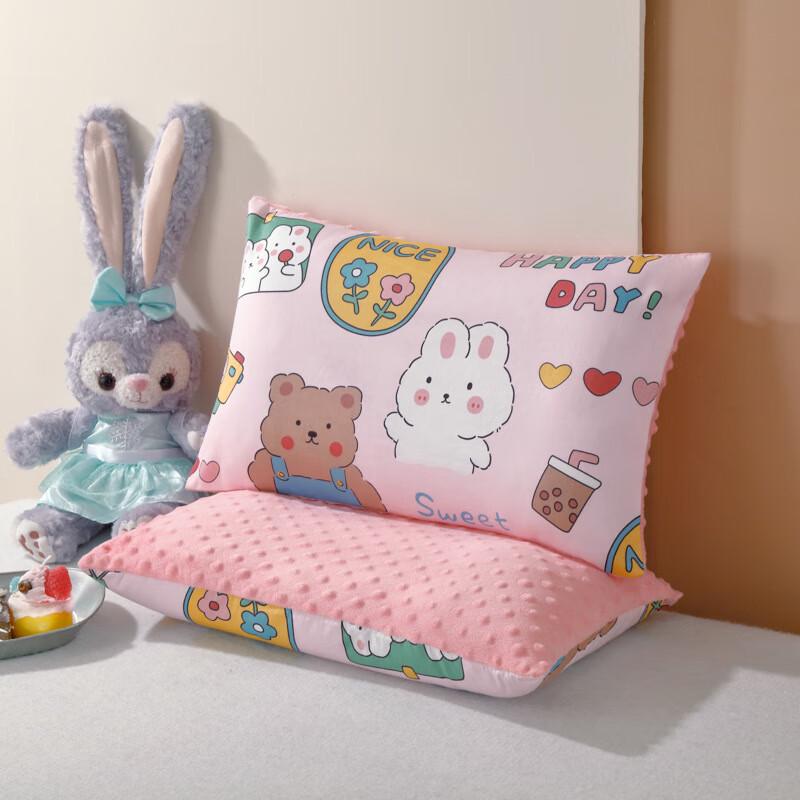 OLOMM Children s Washable Minky Dot Nap Pillow