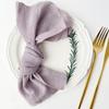 50pcs Cloth Napkins 100% Cotton  Gauze Fabric 30x30cm For Wedding Party Birthday Tea Towel Table Baby Shower Christmas Napkins