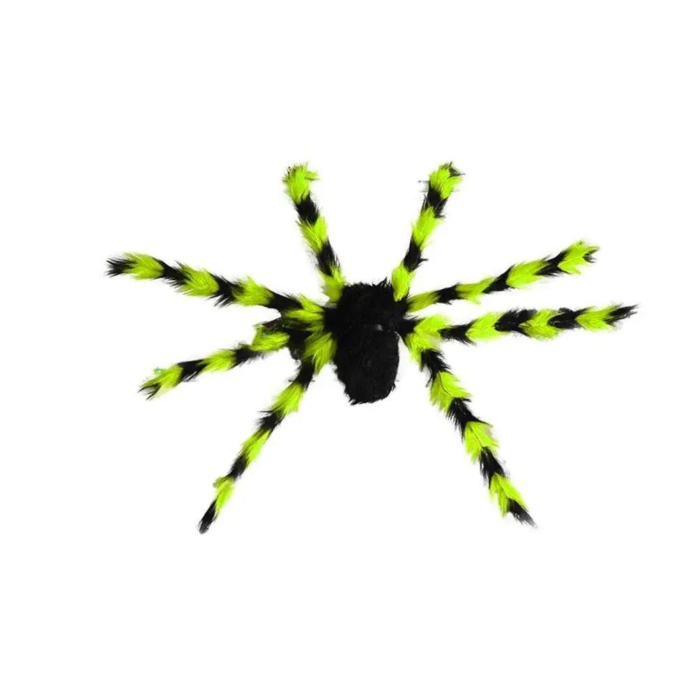 Realistic Halloween Plush Spider Creative Halloween Decoration Gift Giant Fake Spider  Plush Toy