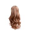 Synthetic Hair Long Body Wavy Wigs for Women Mix Color Brown with Highlights Blonde Color Natural Wig Daily Use Hair Replacement