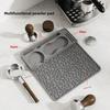 Silicone Coffee Powder Pressing Pad Non-slip Table Pad Corner Pad Powder Pressing Hammer Tray Storage Pad