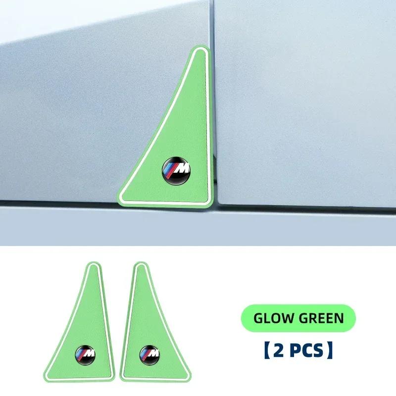 2pcs/set Car Badge Scratch Guard Anti-collision Door Corner Cover for Bmw Performance E46 E90 E60 F10 F30 E39 E36 E87 G30 E92 M