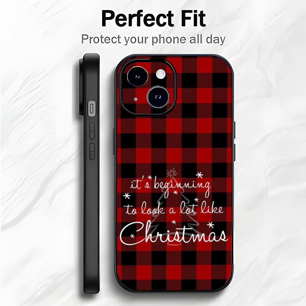 Merry Christmas Festive Design Art Phone Case Phone Case Soft Packaging Lightweight For iPhone17 16 15 14 13ProMax