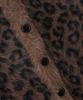 Badblood Viper Mohair Cardigan - Brown Leopard