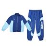 Windproof And Water-Resistant Running Leisure Sports Suit Unisex Suits Blue YJDU051-3+YYKU155-2