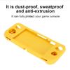 Silicone Game Console Protective Case Cover with Grip Anti Slip Accessories for Switch Lite(Yellow )