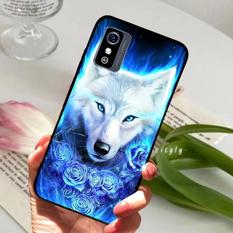 Hüllen Für ZTE Blade L9 L 9 Niedliche Cartoon Bemalte Stoßfeste TPU Handy Rückseite Für ZTE BladeL9 Hülle Schale Weiches Silikon Capa