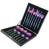 16pcHigh Grade Luxury Rainbow Dinnerware Set Fork Knife Spoon Black Cutlery Set Stainless Steel Flatware Set With Gift Box Hotel