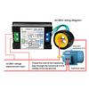 D85-2058 AC40-300V Digital Voltmeter Ammeter Multi-function Single Phase AC Power Frequency Electric Energy Power Factor Monitor
