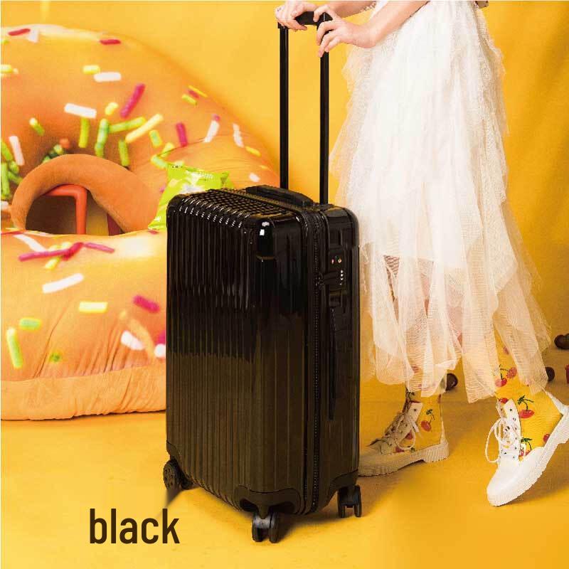 Quiet Universal Wheel PC Hardshell Travel Suitcase 24 inches