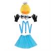 Unisex Knitted and Gloves Set Warm Winter Hat with Matching Gloves for Men and Women