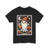 Camiseta de Fantasma que Brilla en la Oscuridad | Camiseta Espeluznante de Halloween | Camiseta con Vibras Embrujadas