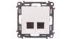Valena Life Double Computer Socket Rj45 Cat.6 Utp White 753143