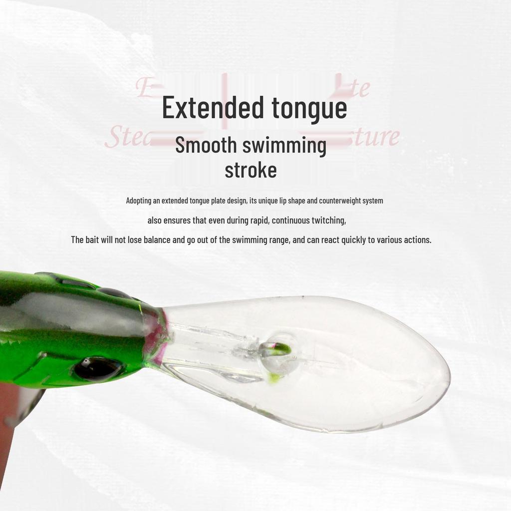 High-Performance Long-Cast Sinking Minnow Lure for Saltwater and Freshwater Fishing - Ideal for Aspius and Bass