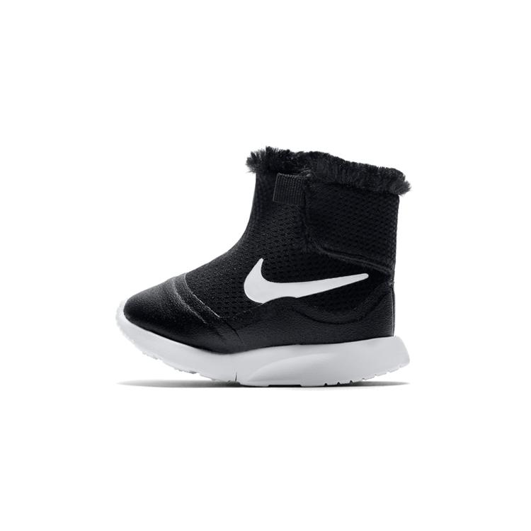 Nike Tanjun HI Thermal High top Sports Casual Shoes Black White Infant And Toddler 922870-005 22