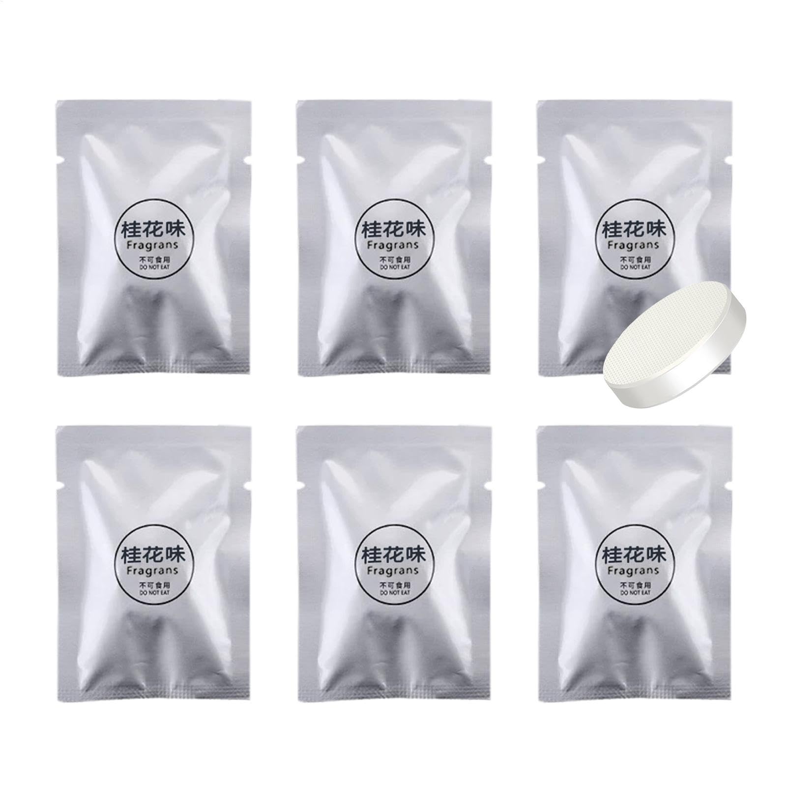 

Car Refill Car 6pcs Car Aromatherapy Clip On Sweet scented osmanthus