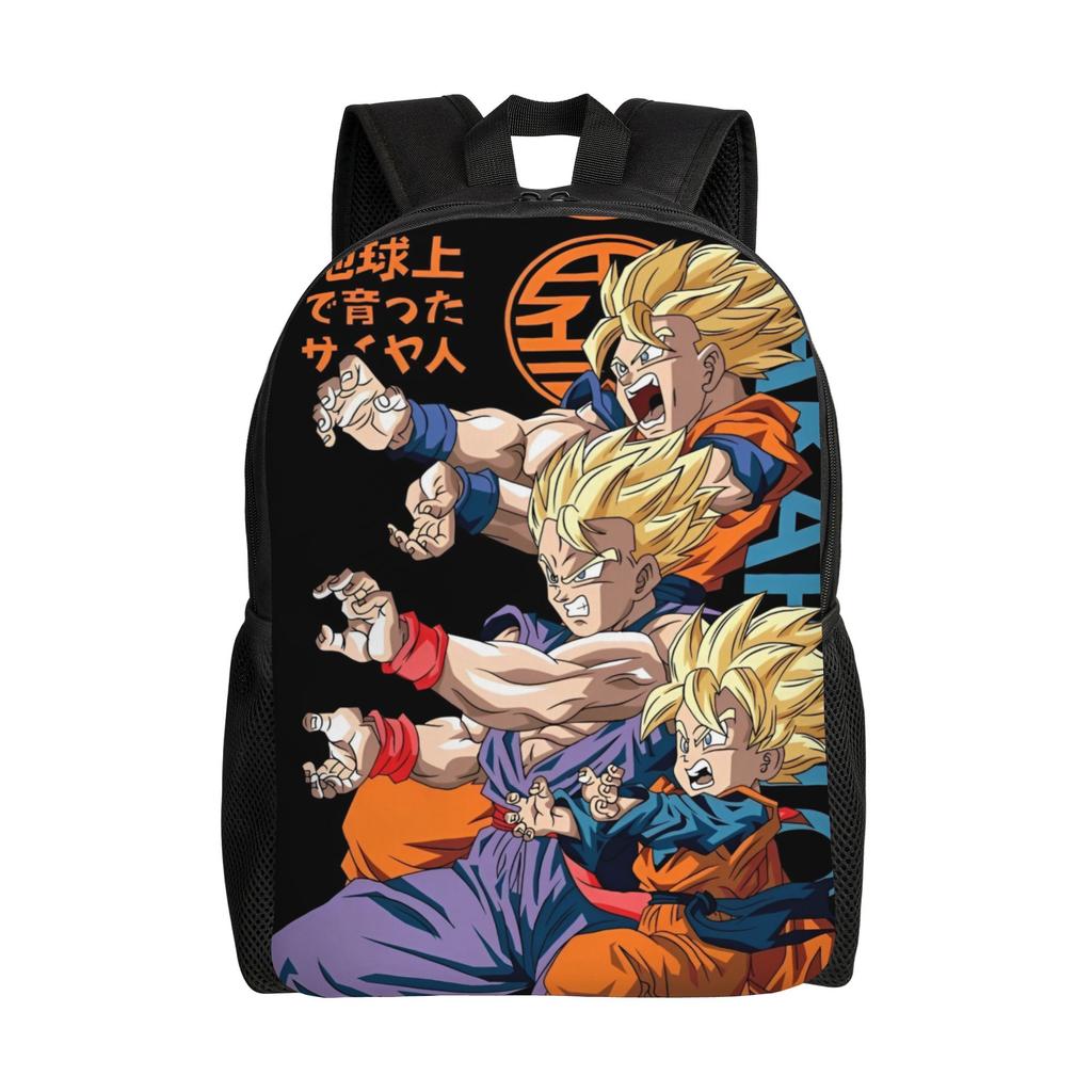 Dragon Ball Majin Buu Anime Backpack for Men Women Teenage Student Business Daypack  Laptop Computer Canvas Bags Outdoor