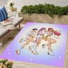 1pc KPop Demon Hunters2 Design Area Rug - Non-Slip, Soft & Cozy Floor Mat for Living Room, Bedroom, Office - Indoor/Outdoor Decorative Carpet