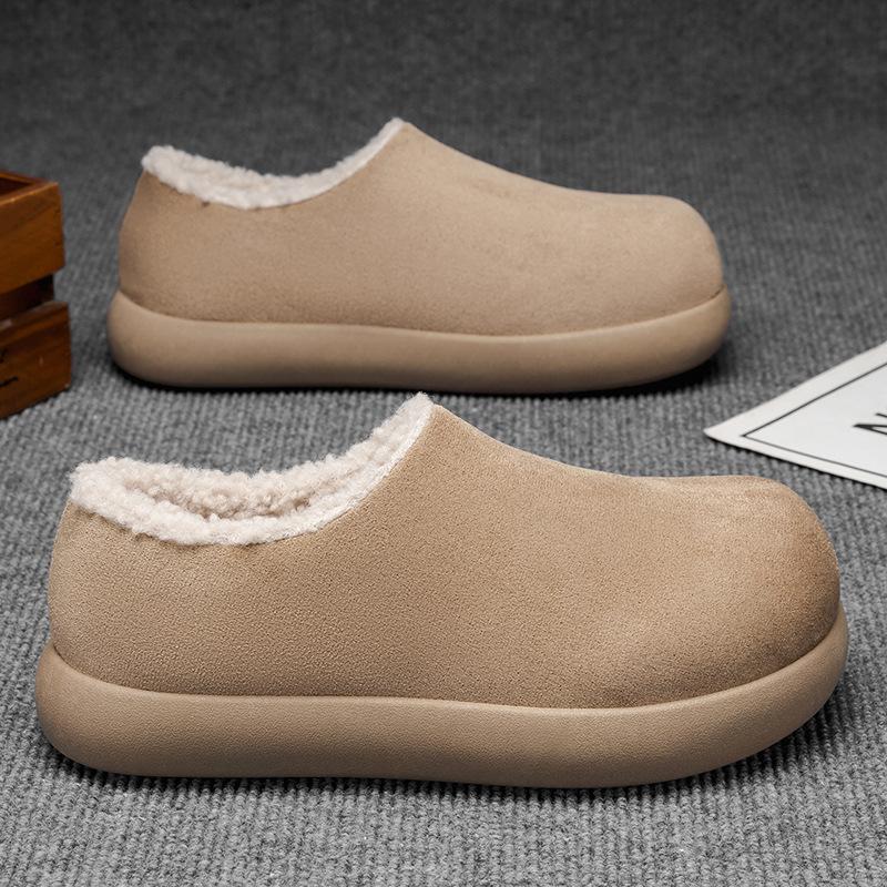 Осень и зима новая хлопковая обувь повседневная универсальная повседневная мужская хлопковая обувь подростки повседневная домашняя теплая хлопковая обувь 39