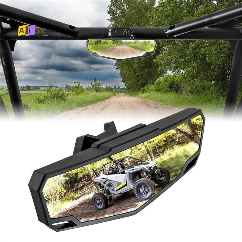 A03E-UTV Rear View Mirror, Center Convex Rearview Mirror 2883763 For Polaris RZR PRO XP/XP 4     Accessories