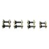 Motorcycle Gold Oil Seal Chain Buckle 428 520 525 530 with O-ring Chain Lock Motorcycle Buckle Connecting Rod Chain Joint Chain
