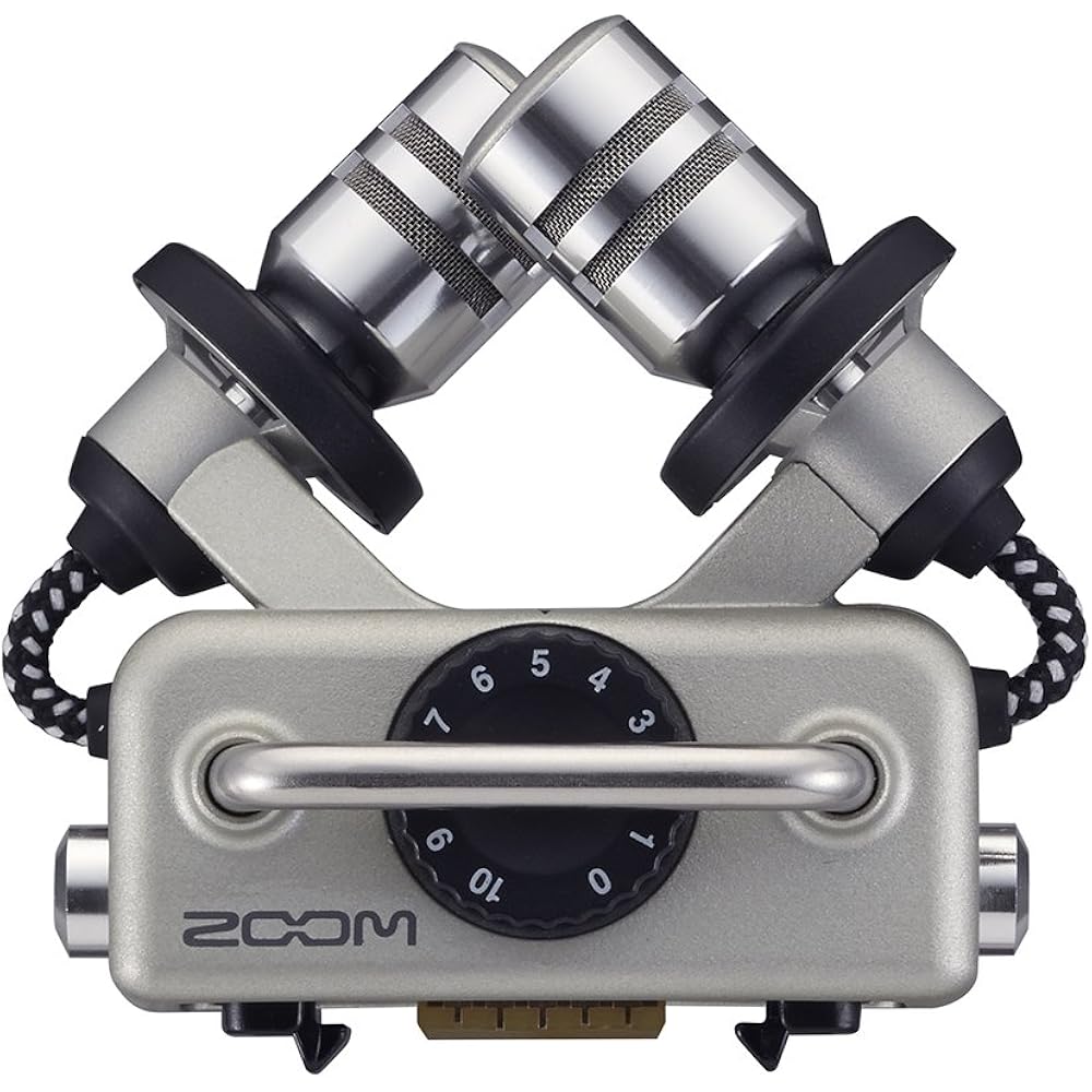 Zoom XY Stereo-Mikrofonkapsel XYH-5 mit Stoßdämpferhalterung H5/H6/H8/Q8N-4K/U-44/F1/F4/F8/F8n Kompat...