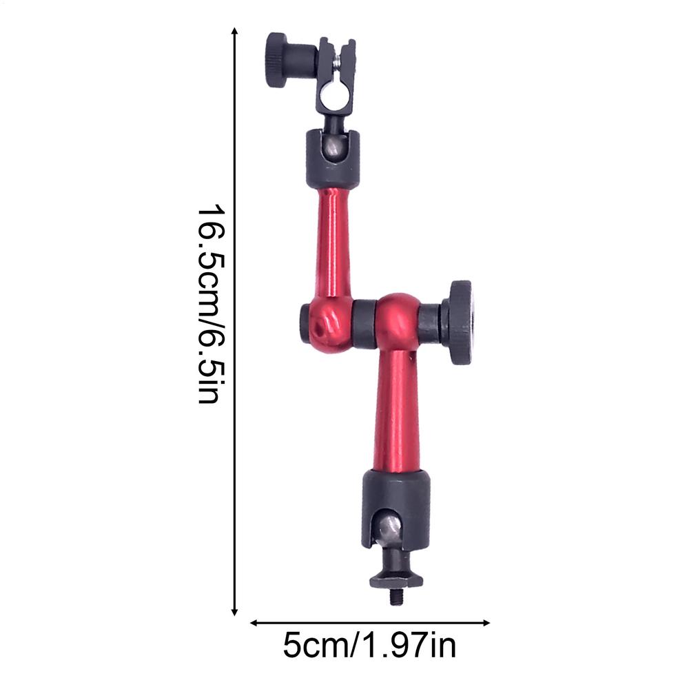 Magnetic Base Indicator Micrometer Indicator Holder Precision Assembly Quick Release Adjustable Stand Gear Extension For