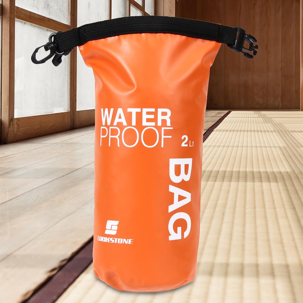 2L Waterproof Dry Bag Floating Storage Bag Keeps Gear Dry Roll Top Sack Lightweight Lightweight Dry Sack for Camping Fishing