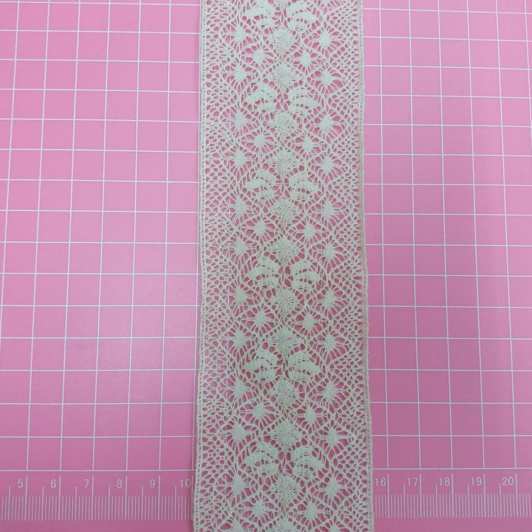 Apparel Accessories Edge Pure Cotton Lace Cotton Thread Lace Versatile Clothing Accessories Cotton Thread Lace Wide Lace